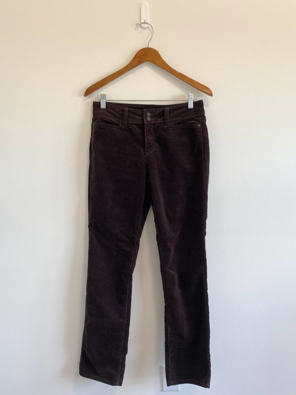 Vintage Brown Corduroy Bootcut Pants / Y2K